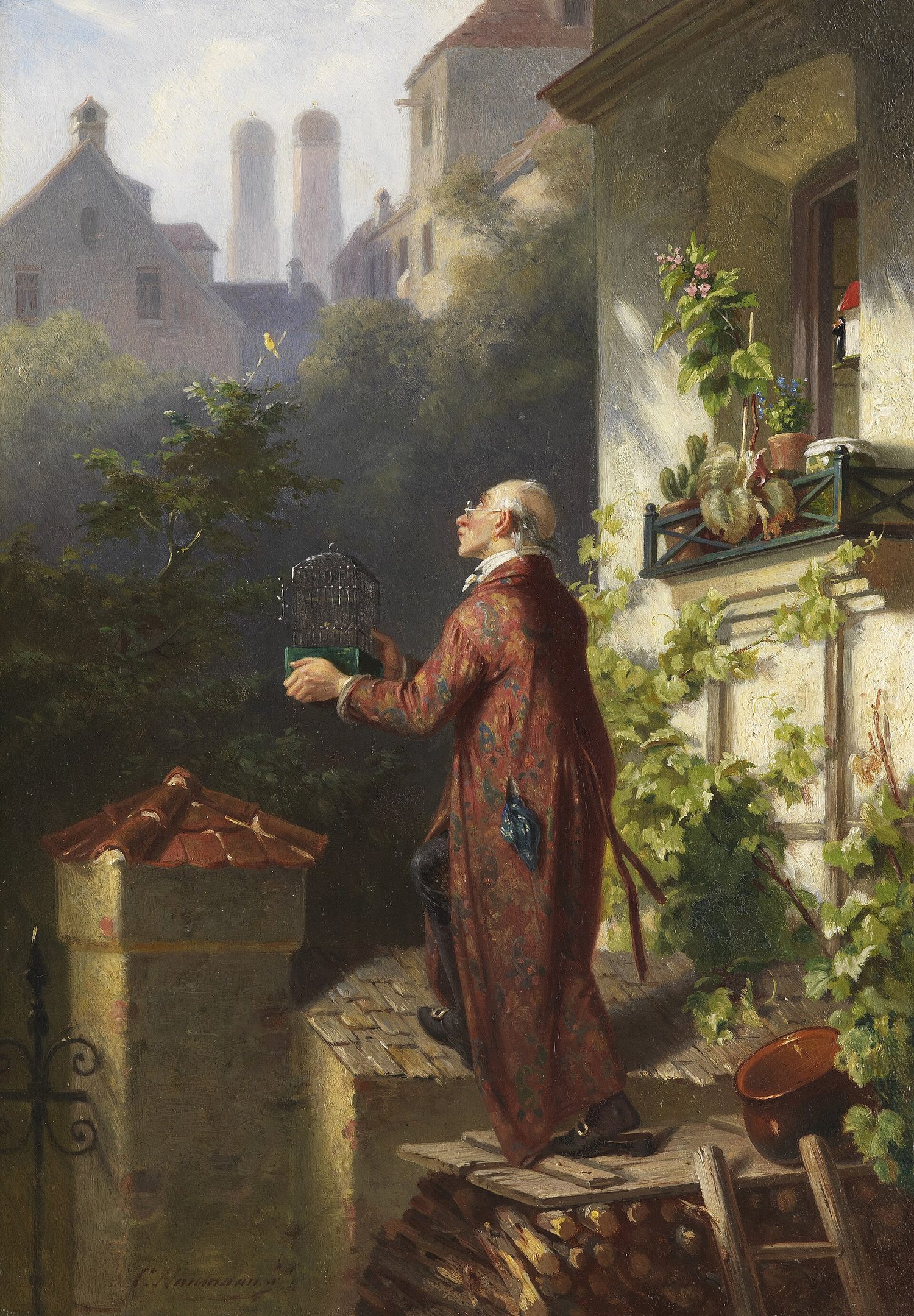 Carl Georg Naumann, The Escaped Canary